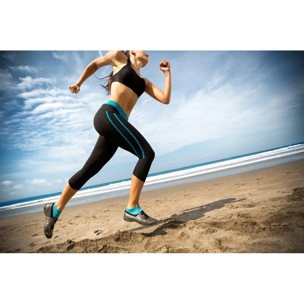 DUNA Mint Thin Breathable Cotton Low Cut Ankle Running socks for Women Men, 4pcs